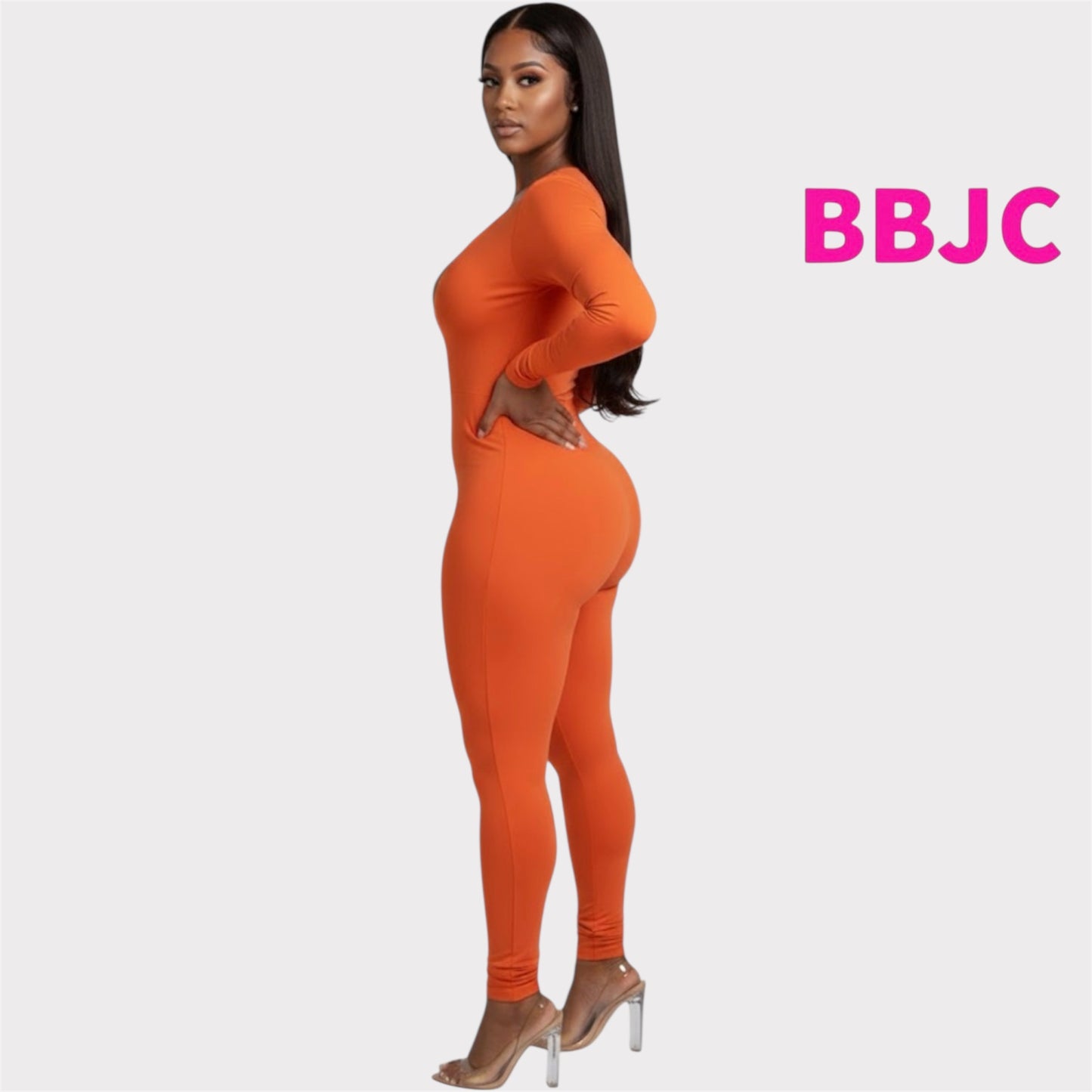 Tangerine Jumpsuit