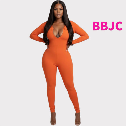 Tangerine Jumpsuit