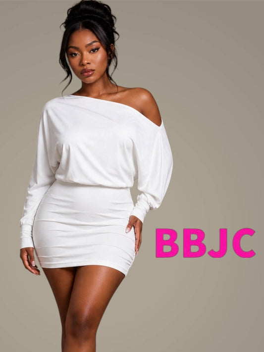 Drop Shoulder Dress
