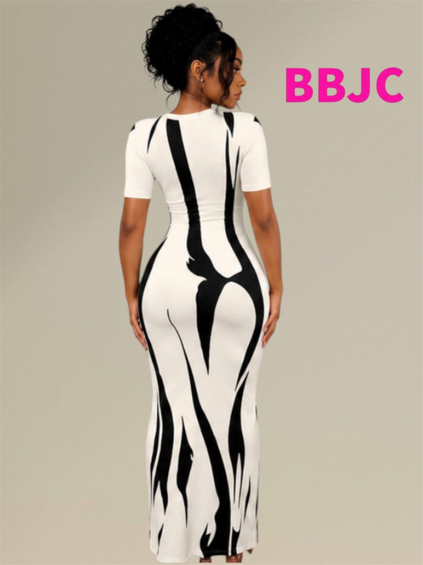 Zebra Luxe Dress