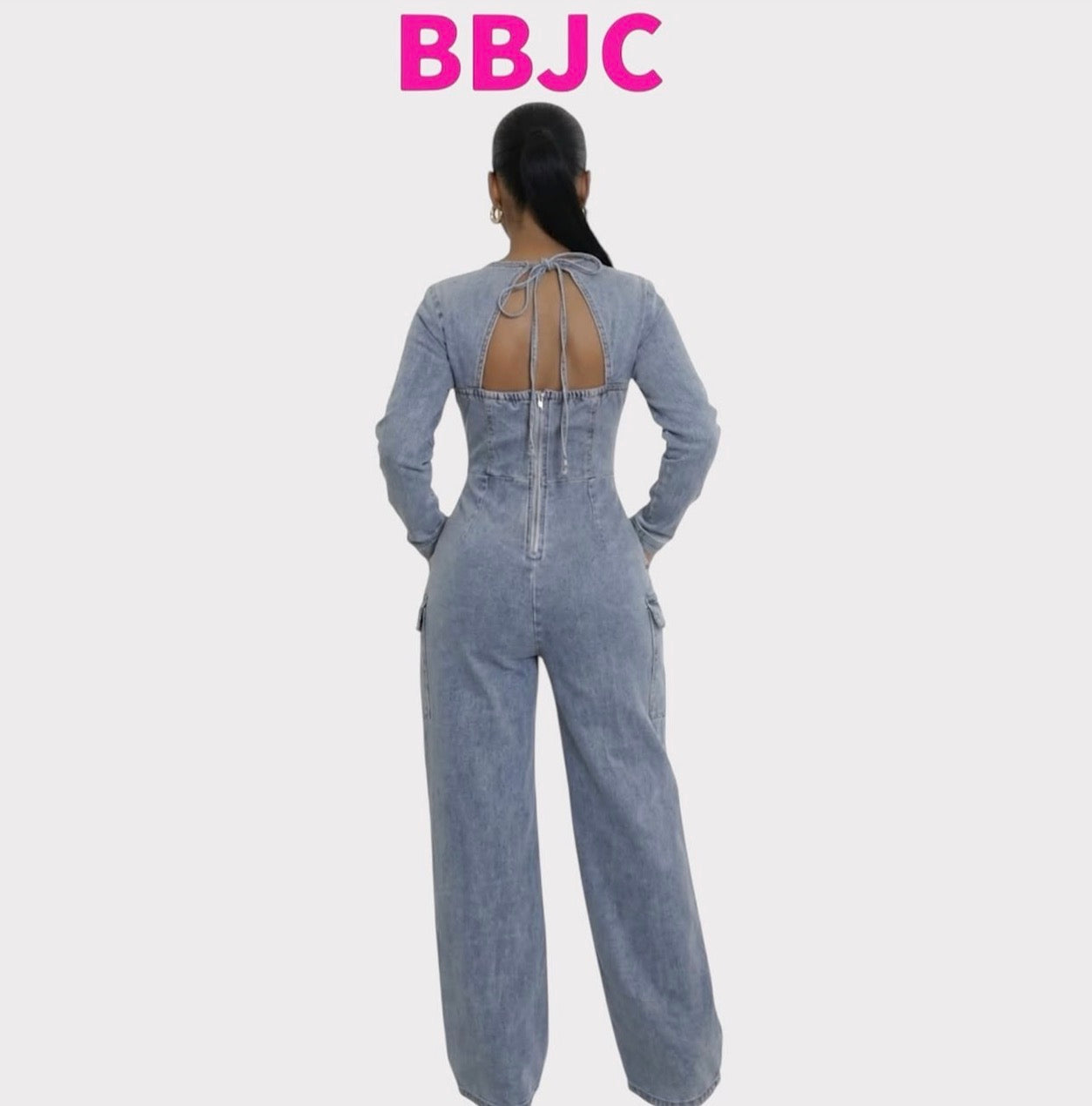 Shy Denim Jumpsuit