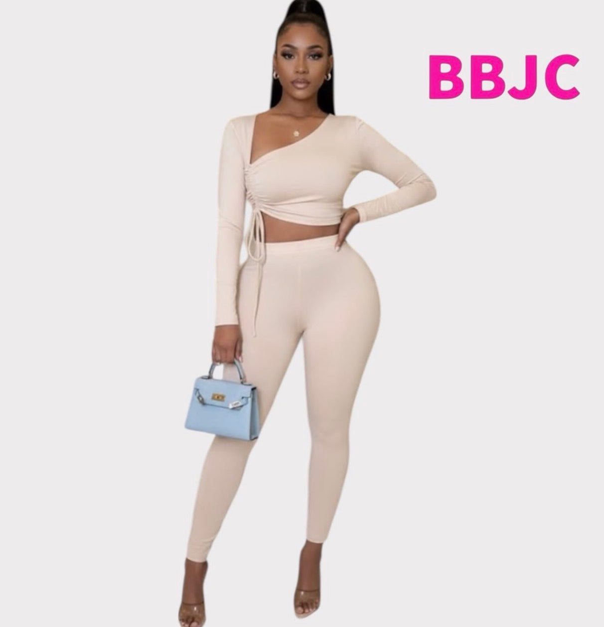 Cream Coated Set
