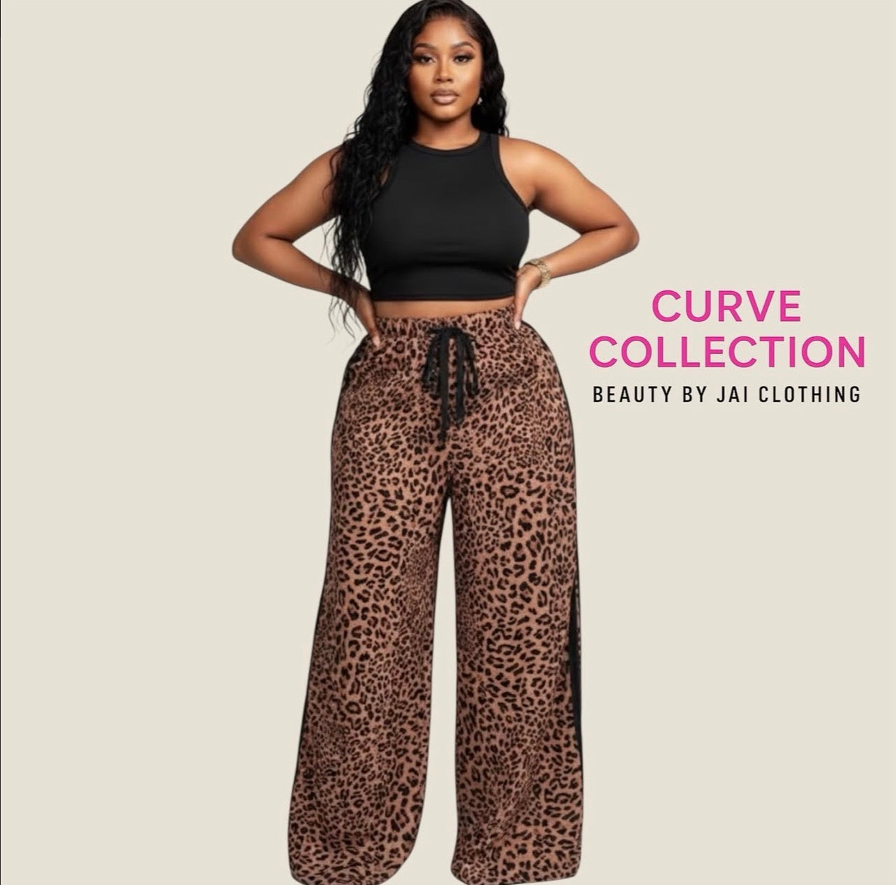 Leopard Flare Bottoms