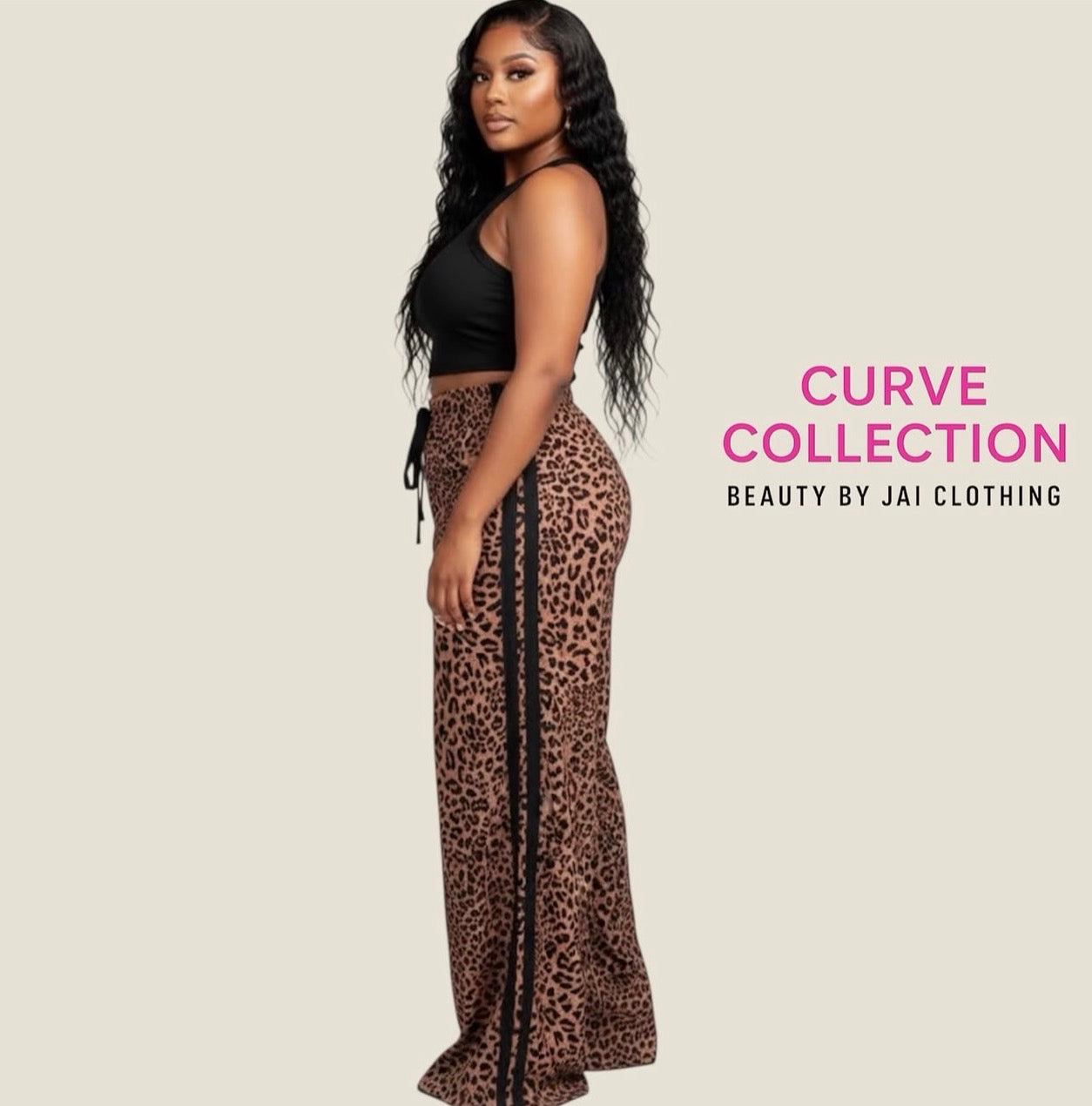Leopard Flare Bottoms