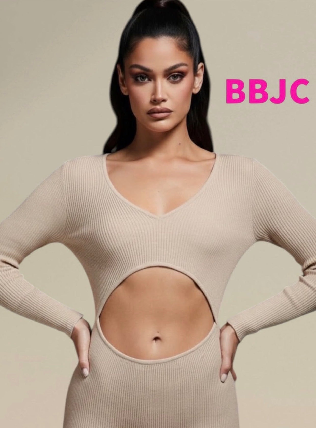 Oval Slit Bodysuit