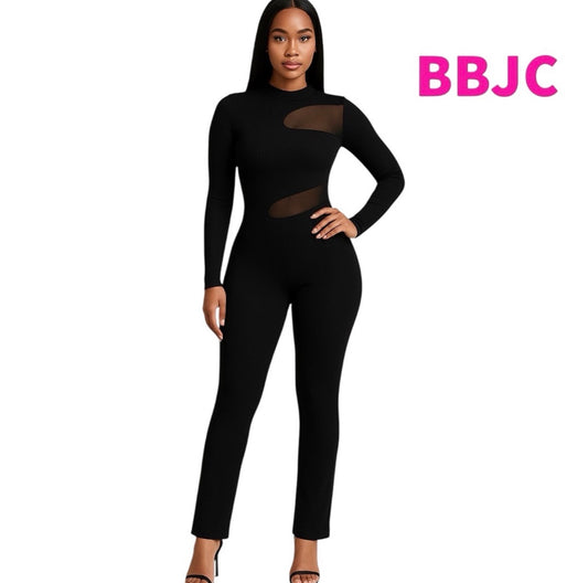 Twisted Black Jumpsuit